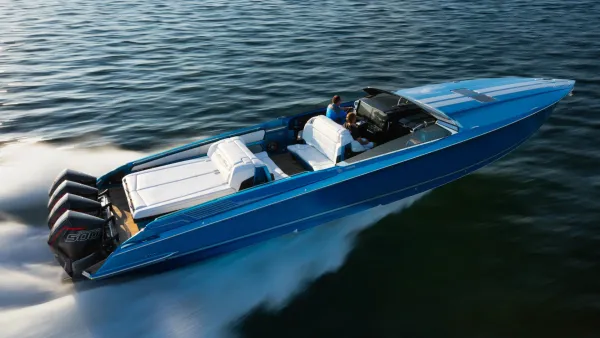 Mercury Racing’s Supercharged V8 Outboard Motor Makes 500 HP and Whines Like Crazy