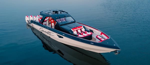 Unleashing the Power: Cigarette Racing Revolutionizes with the All-New 52' Thunder Center Console